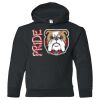 18500B Youth Heavy Blend Hooded Sweatshirt Thumbnail